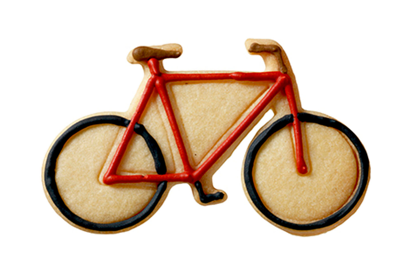 Ausstechform "Fahrrad", Edelstahl, 11 cm, 5st