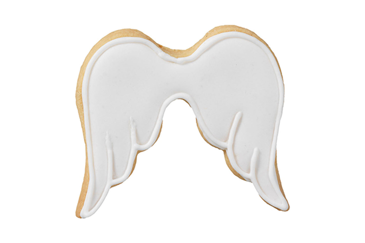 Ausstechform "Feenflügel", Edelstahl, 7,5 cm, 5st