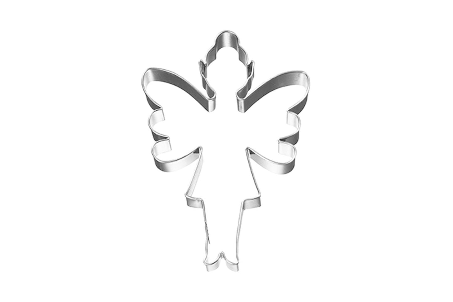 Ausstechform "Fee stehend", Edelstahl, 11 cm, 5st