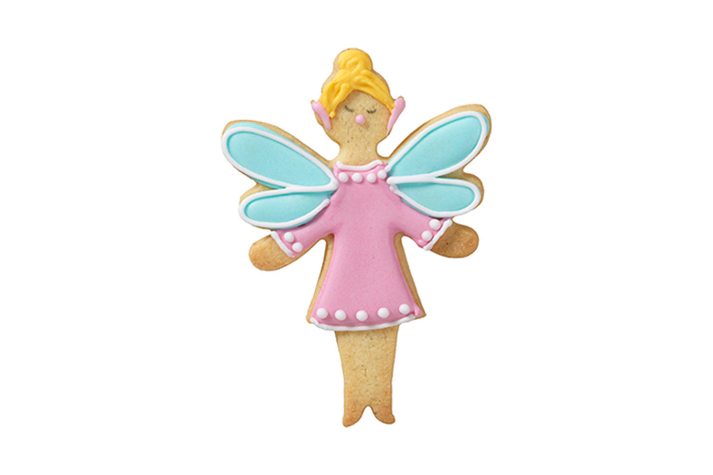 Ausstechform "Fee stehend", Edelstahl, 11 cm, 5st