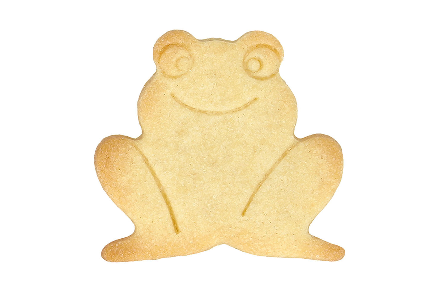 Ausstechform "Frosch", Edelstahl, 6 cm, 5st