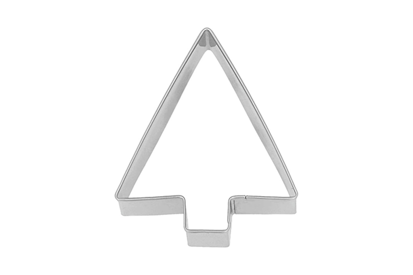 Ausstechform "Geo-Baum", Edelstahl, 6 cm, 5st
