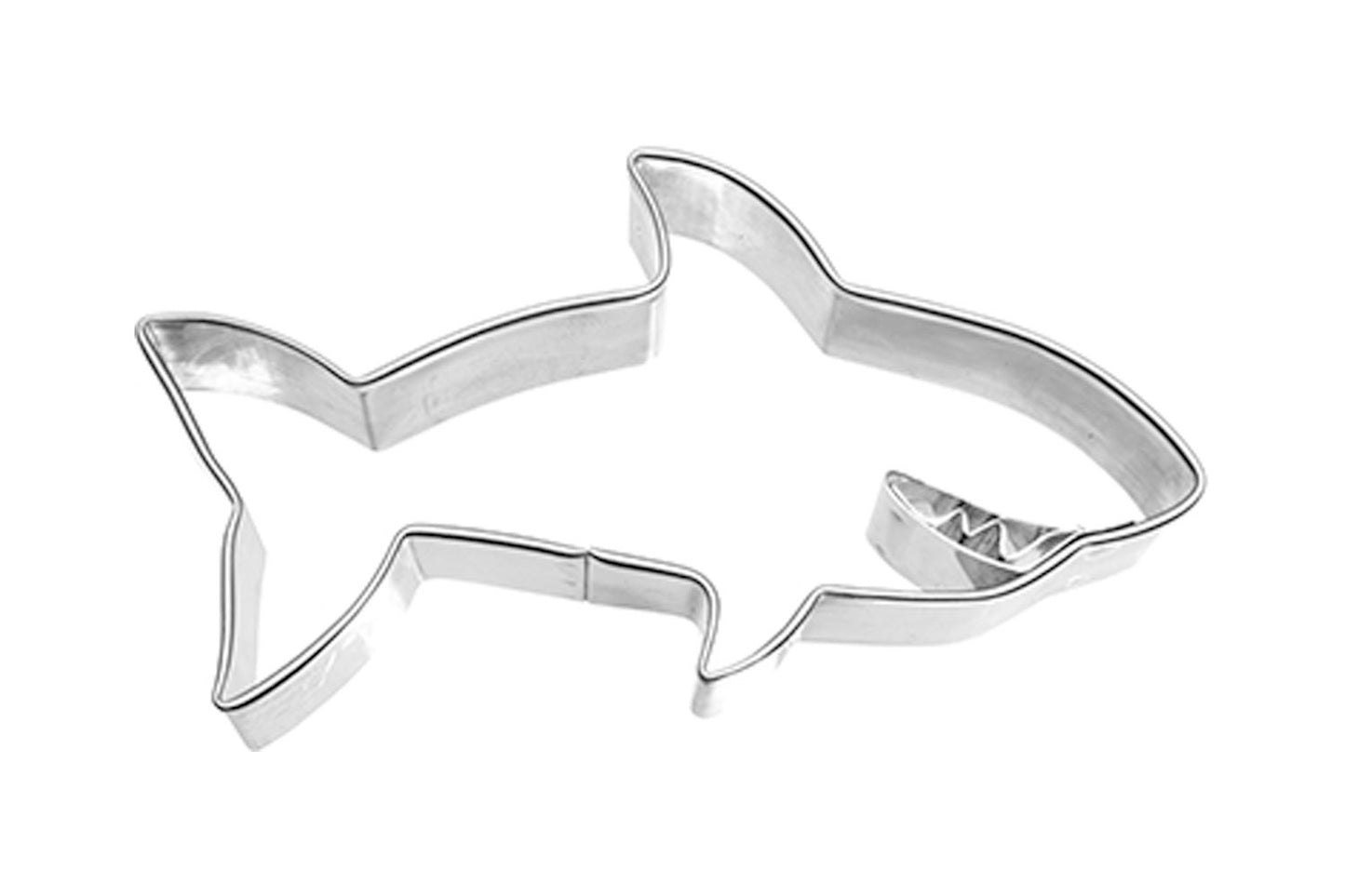 Ausstechform "Haifisch", Edelstahl, 10 cm. 5st