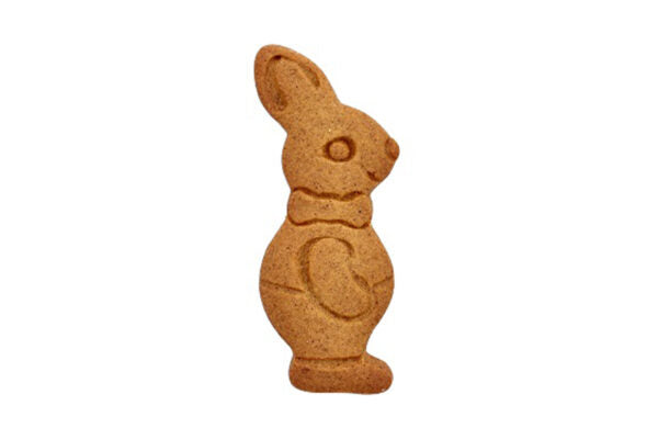 Ausstechform “Hase im Anzug”, 8 cm, mit Innenprägung, Edelstahl, 5st