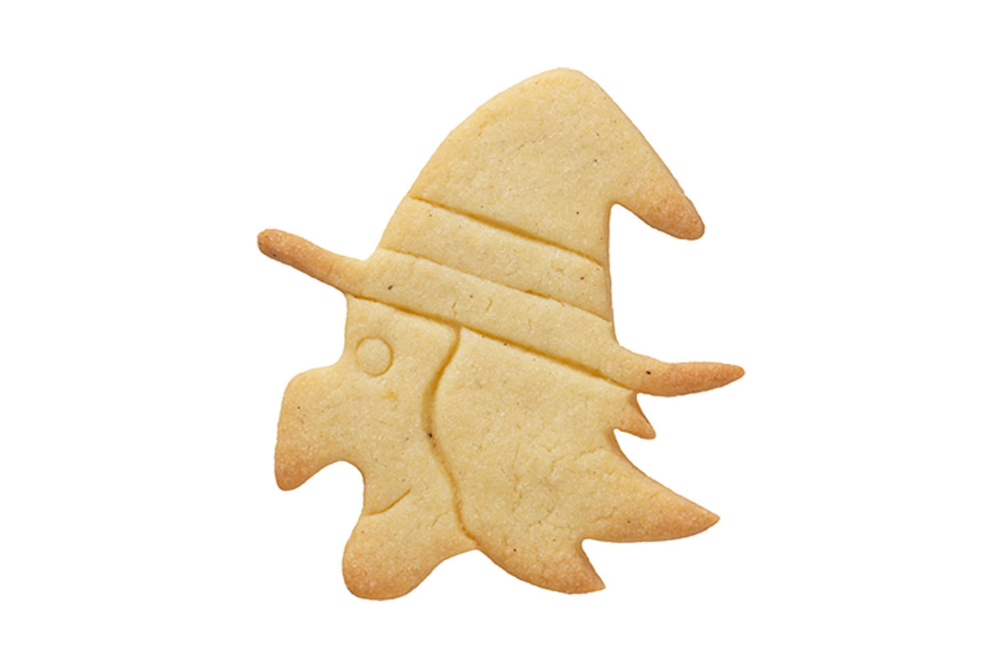 Ausstechform "Hexengesicht seitlich", Edelstahl, 8 cm, 5st