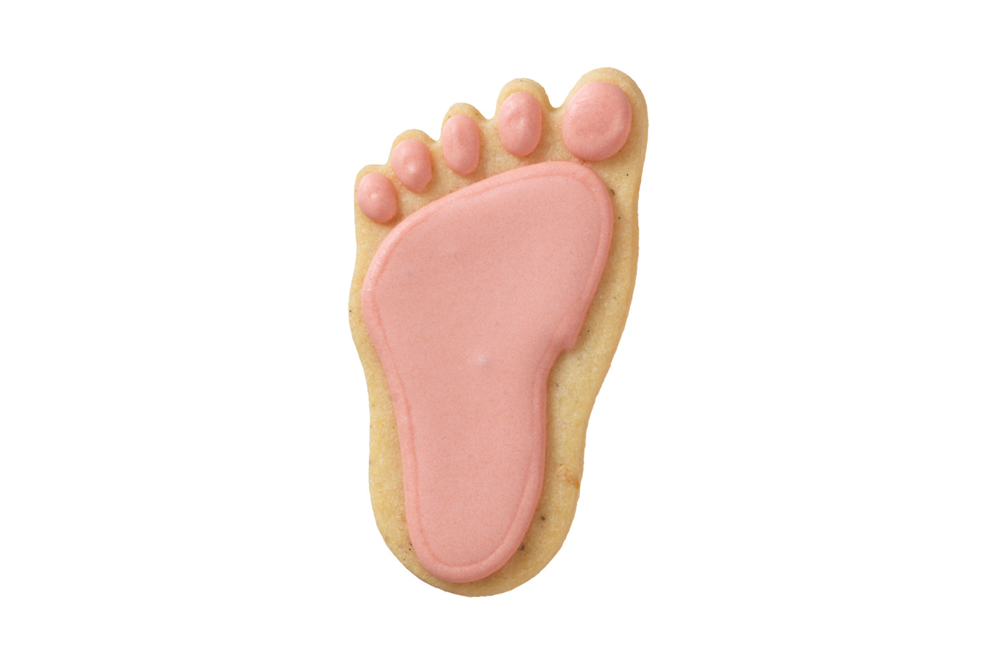Ausstechform "Fuss", Edelstahl, 6 cm, 5st