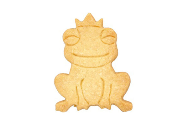 Ausstechform “Kiss the Frog”, 6.5 cm, mit Innenprägung, Edelstahl, 5st