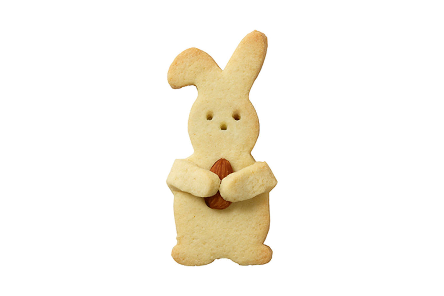 Ausstechform "Knuddel-Keks Hase", Edelstahl, 10,2 cm, 5st