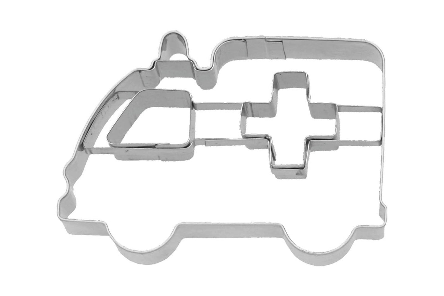 Ausstechform "Krankenwagen", Edelstahl, 8 cm. 5st