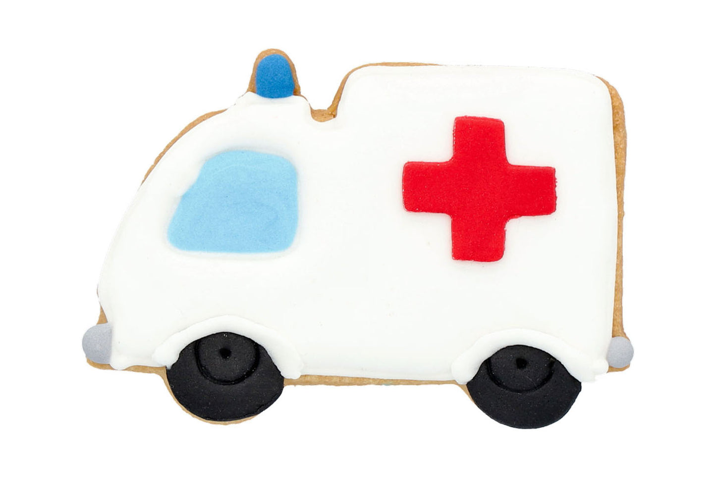 Ausstechform "Krankenwagen", Edelstahl, 8 cm. 5st