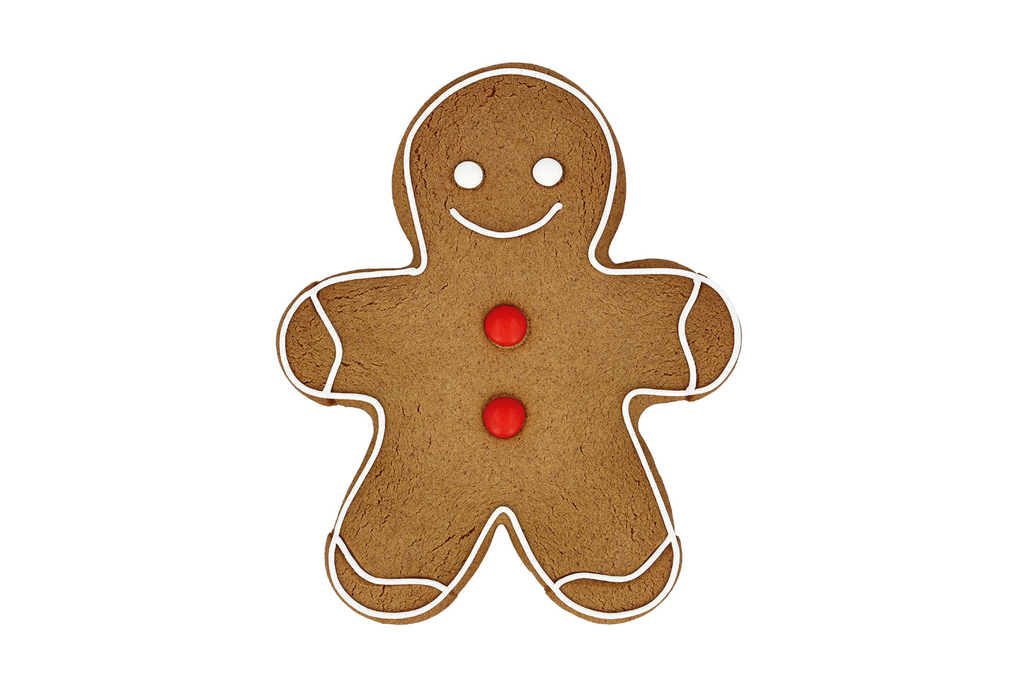 Ausstechform "Lebkuchenmann XXL" aus Edelstahl, 18 cm, 5st
