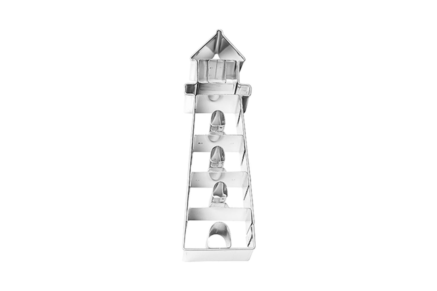 Ausstechform "Leuchtturm", Edelstahl, 9 cm. 5st