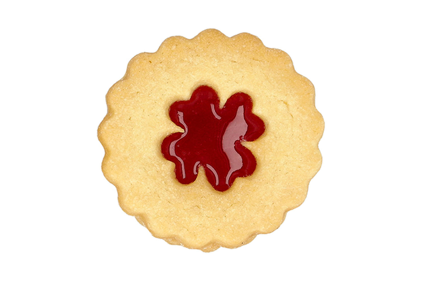 Ausstechform "Linzer Kleeblatt", Edelstahl, 5 cm, 5st