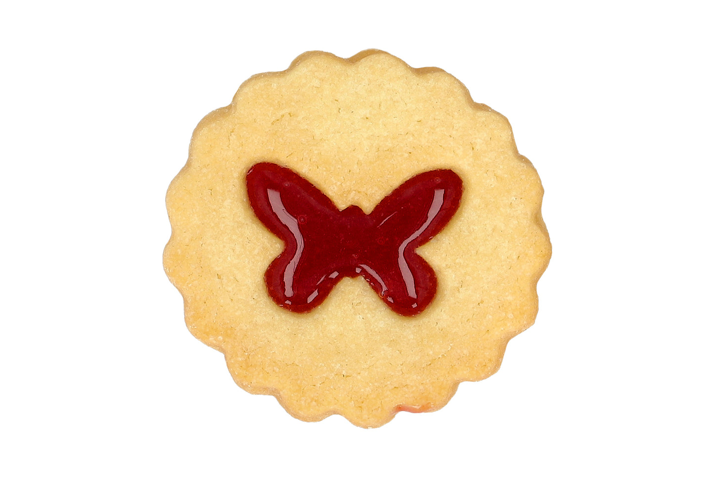 Ausstechform "Linzer Schmetterling", 5 cm, Edelstahl, 5st