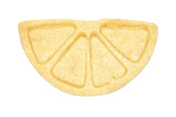 Ausstechform “Zitrusscheibe”, 5.5 cm, mit Innenprägung, Edelstahl, 5st