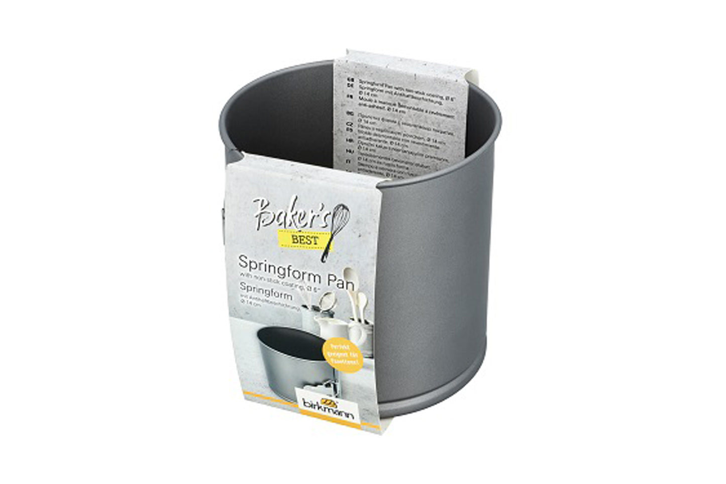 Bakers Best, Springform, Ø 14 cm, Höhe 14 cm, grau