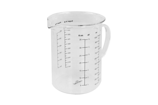 Cause we Care, Messbecher, 0.5 l, 1.0 l, Glas, transparent