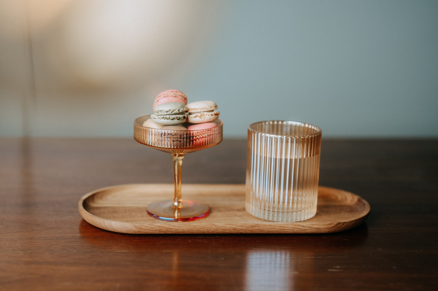 Cocktailglas "Stripes", amber, 160 ml