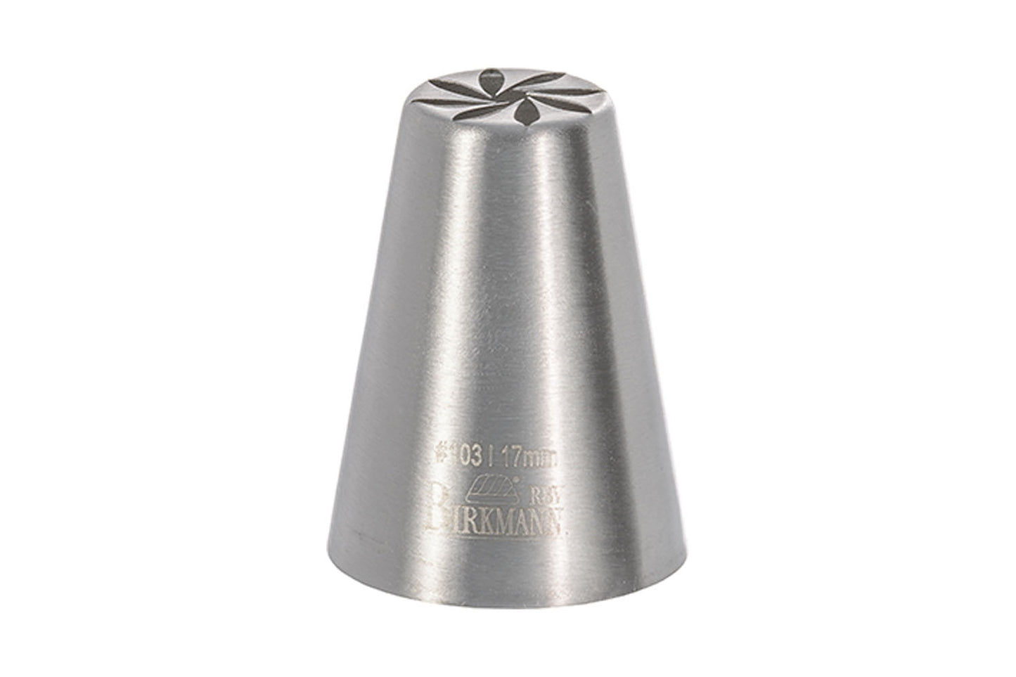 "Designtülle" 4 Nr.103 - Ø 17 mm, Edelstahl