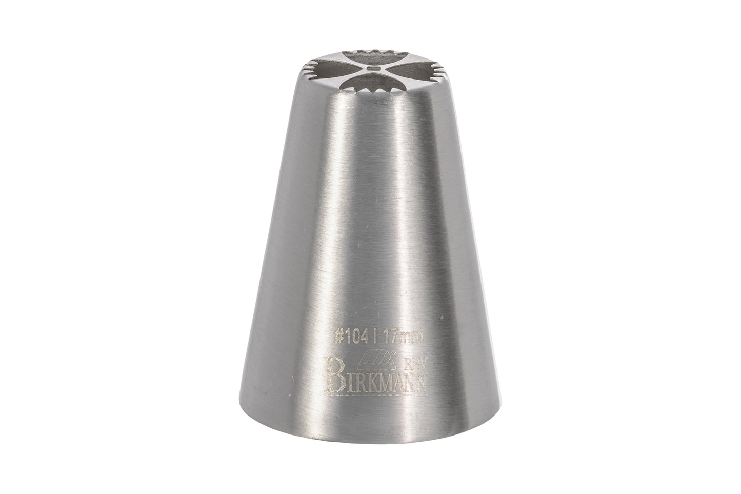 "Designtülle" 5 Nr. 104 - Ø 17 mm, Edelstahl