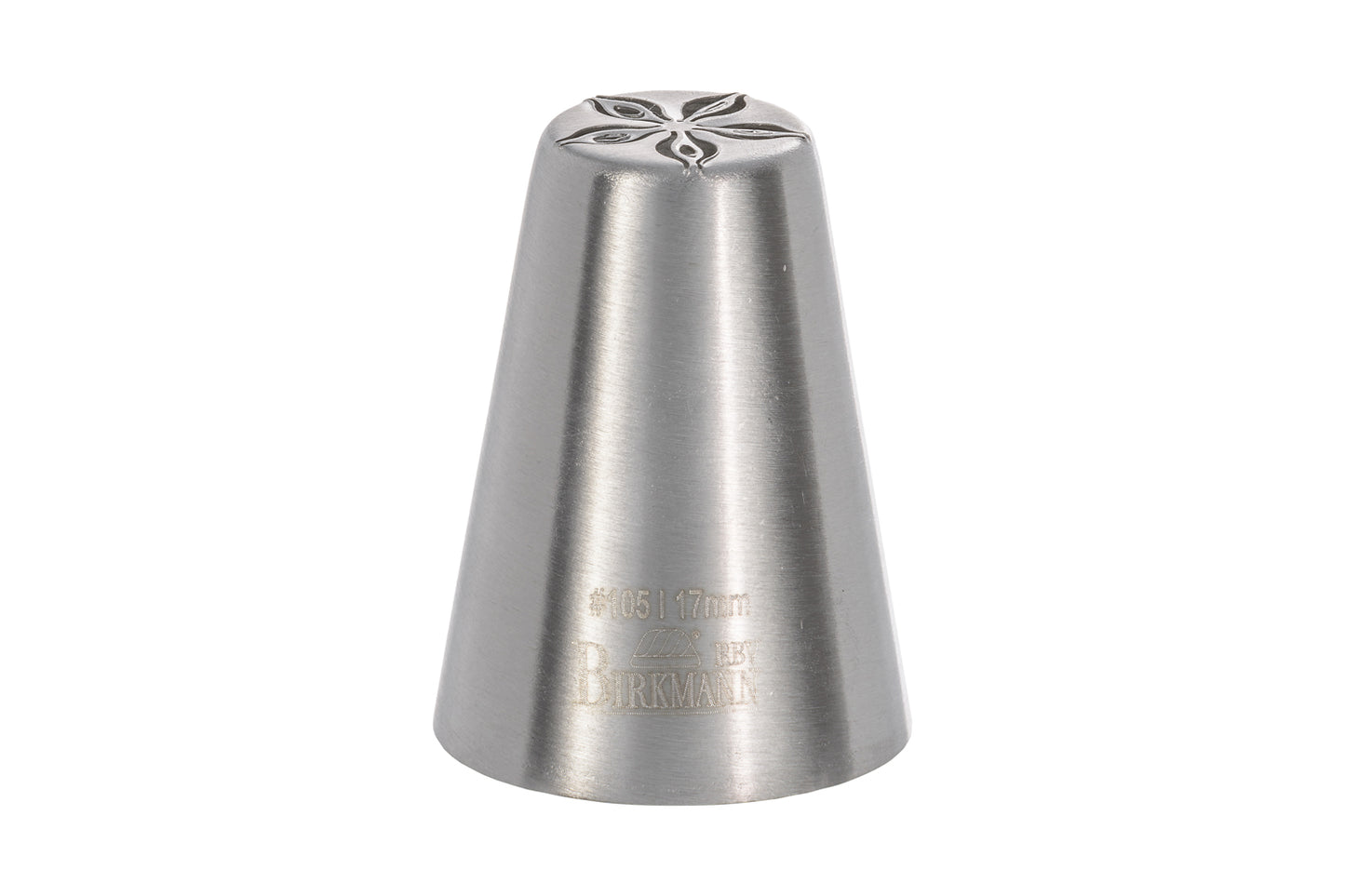 "Designtülle" 6 Nr. 105 - Ø 17mm, Edelstahl