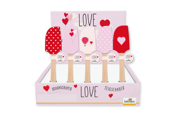 Display Teigschaber “Love”