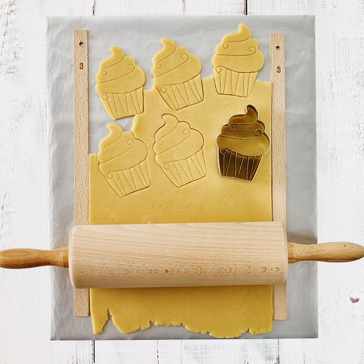 Easy Baking, Back- und Ausrollmatte, 33 x 40 cm, Glasfasergewebe mit Silikon, anthrazit