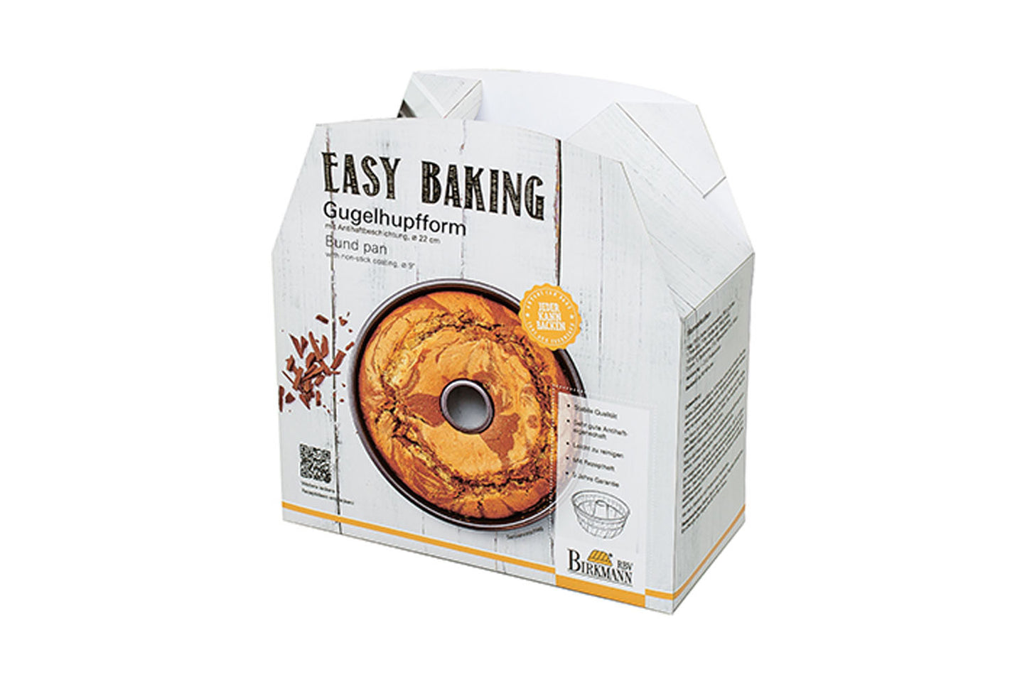 Easy Baking, Gugelhupfform, Ø 22 cm, anthrazit