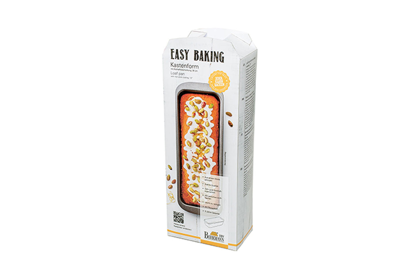 Easy Baking, Kastenkuchenform, 30 cm, anthrazit