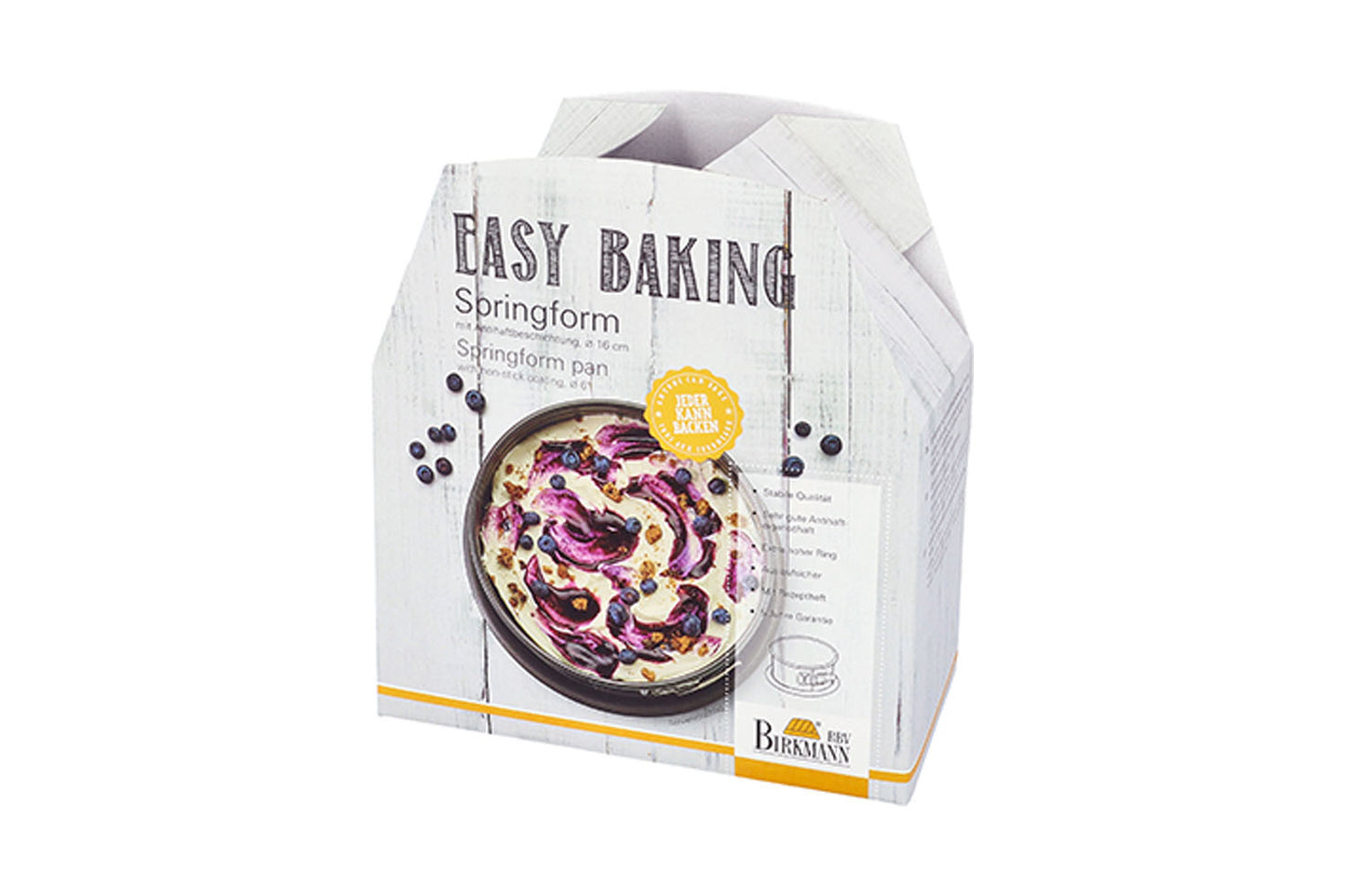Easy Baking, Springform mit 1 Boden