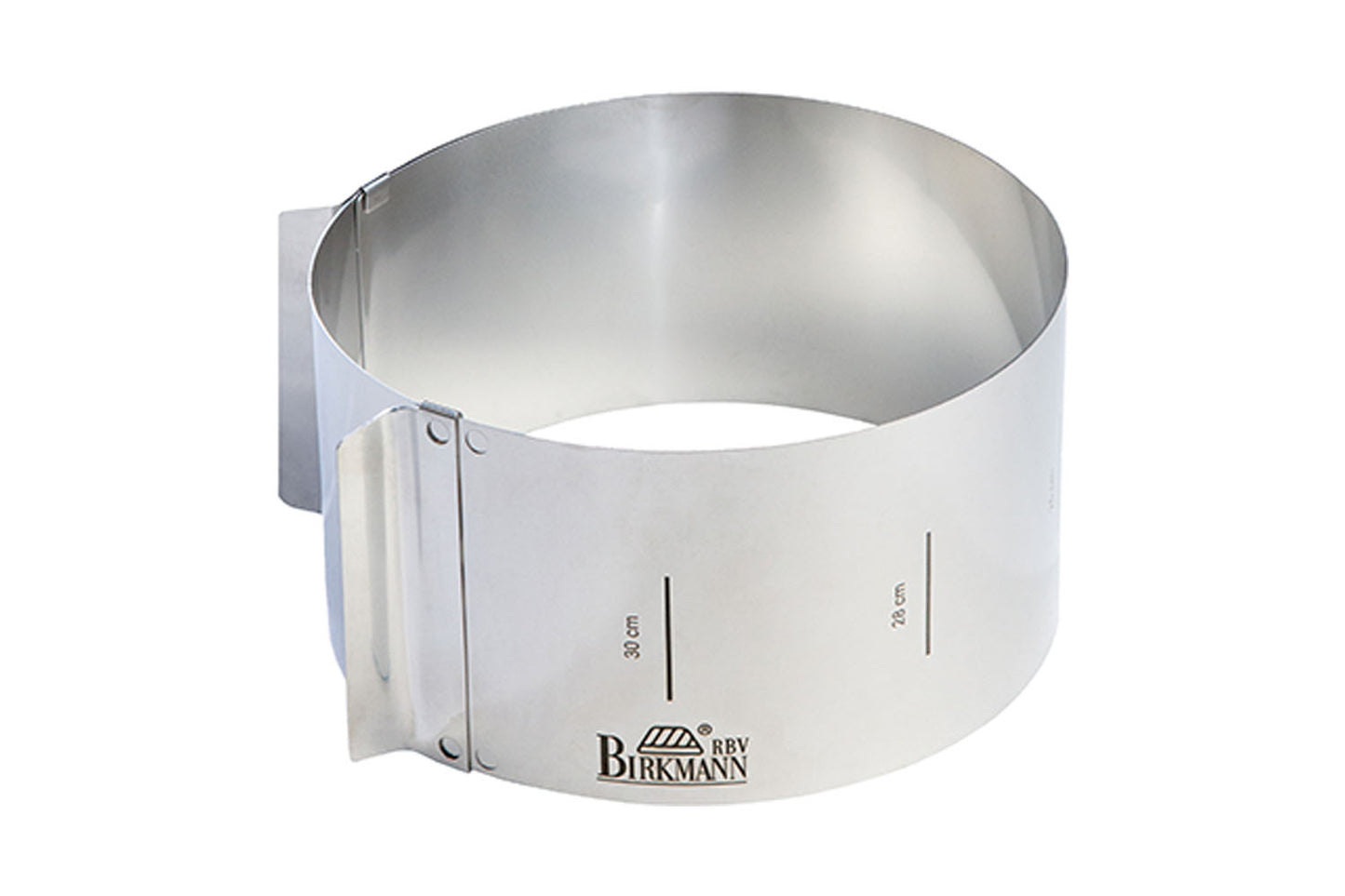 Easy Baking, Tortenring, Ø 18 - 30 cm, Edelstahl, silber