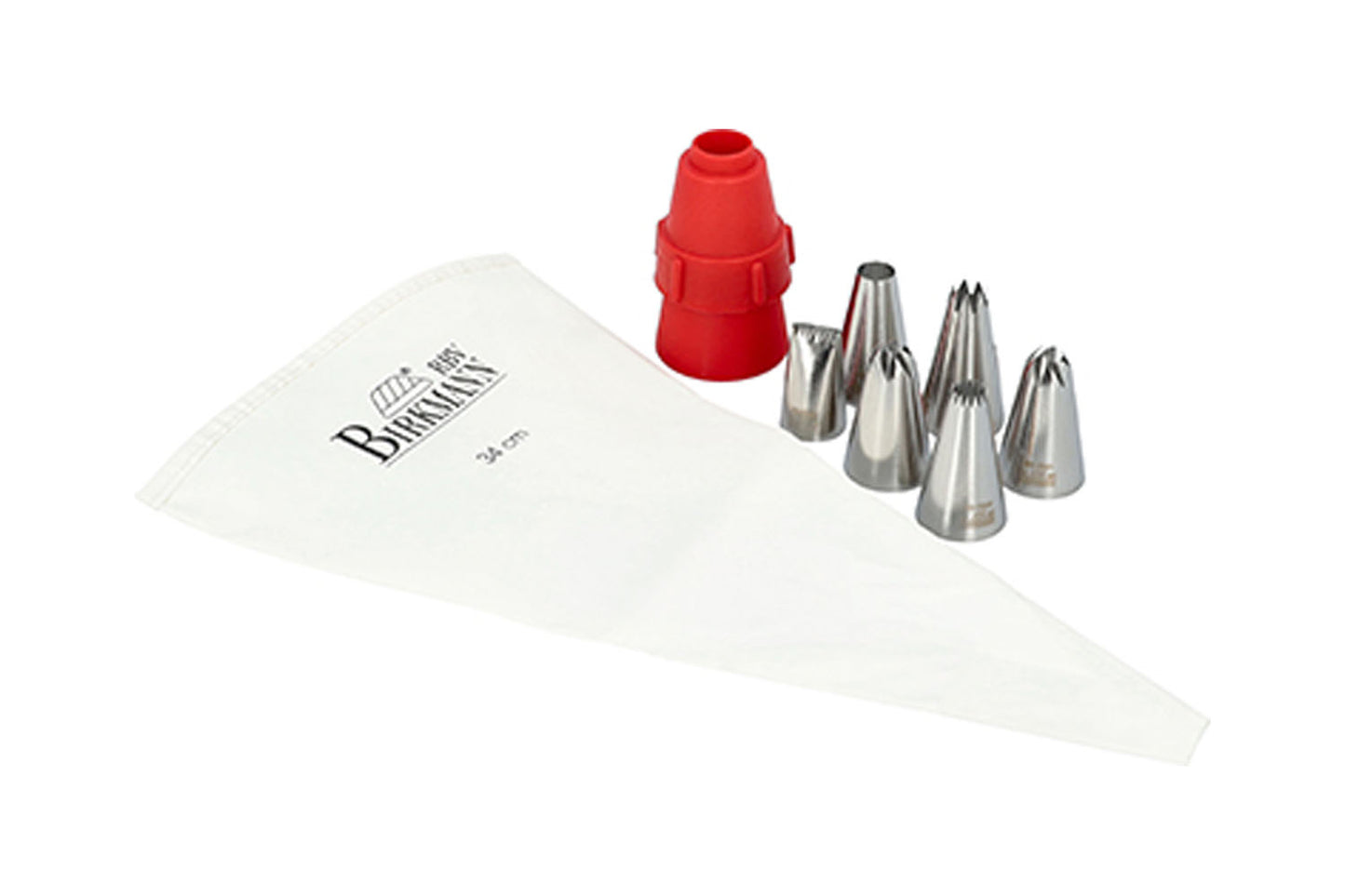 Easy Baking, Spritzbeutel-Set, Edelstahl, Kunstoffgewebe