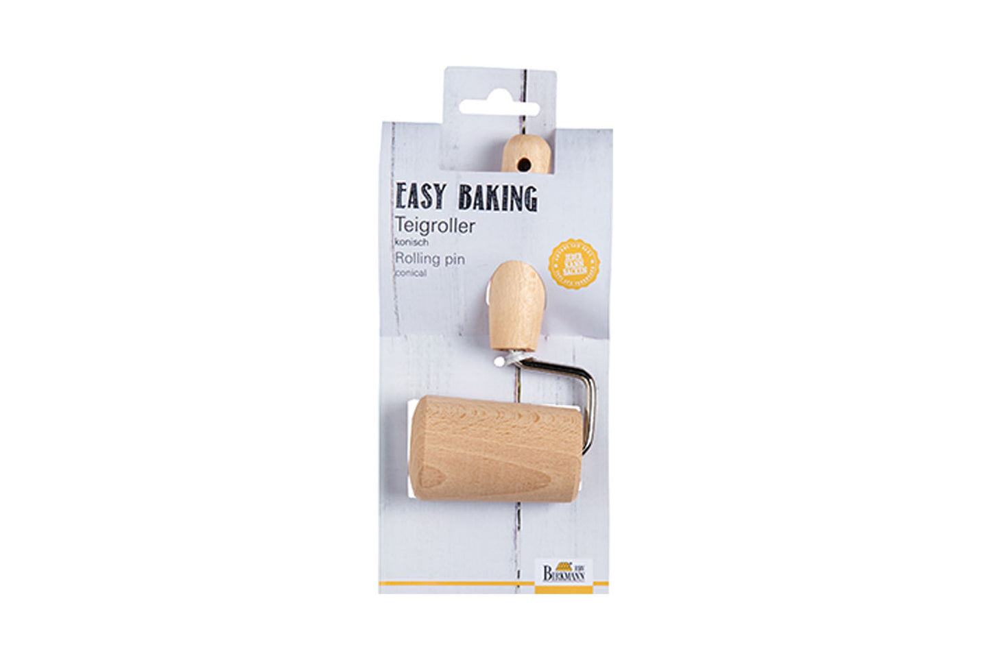 Easy Baking “Teigroller gerade” 7 cm aus Buchenholz