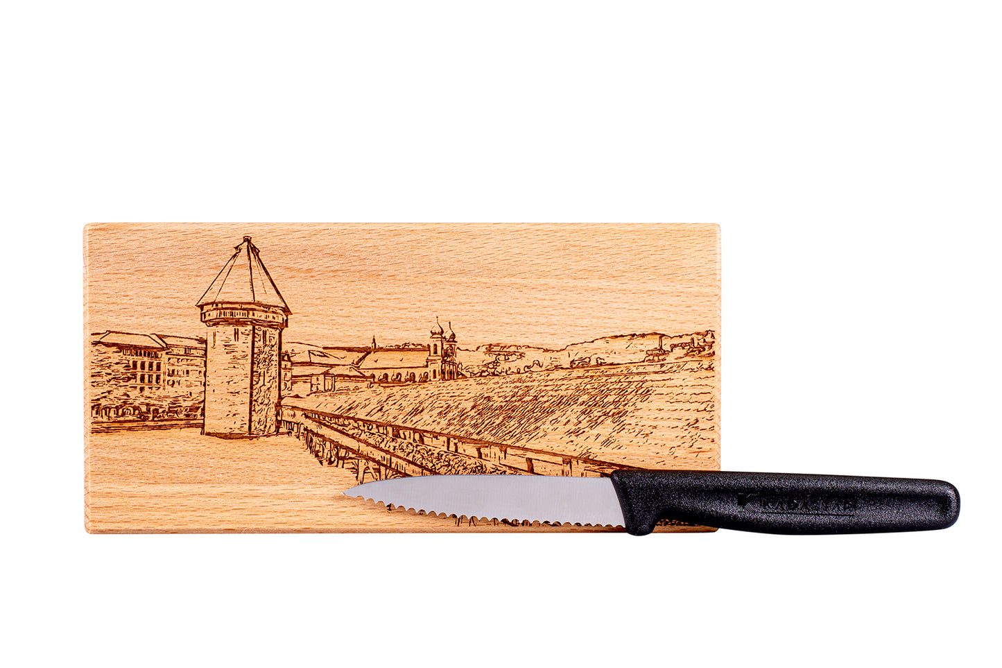 Holzbrett Kanton "Luzern", Buche, div. Ausführungen