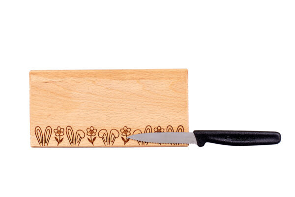 Messerbrett XL “Osterband”, 20 x 15 x 2 cm