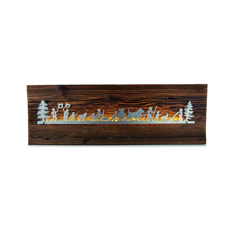 Wanddekoration Alpenchic, div. Motive