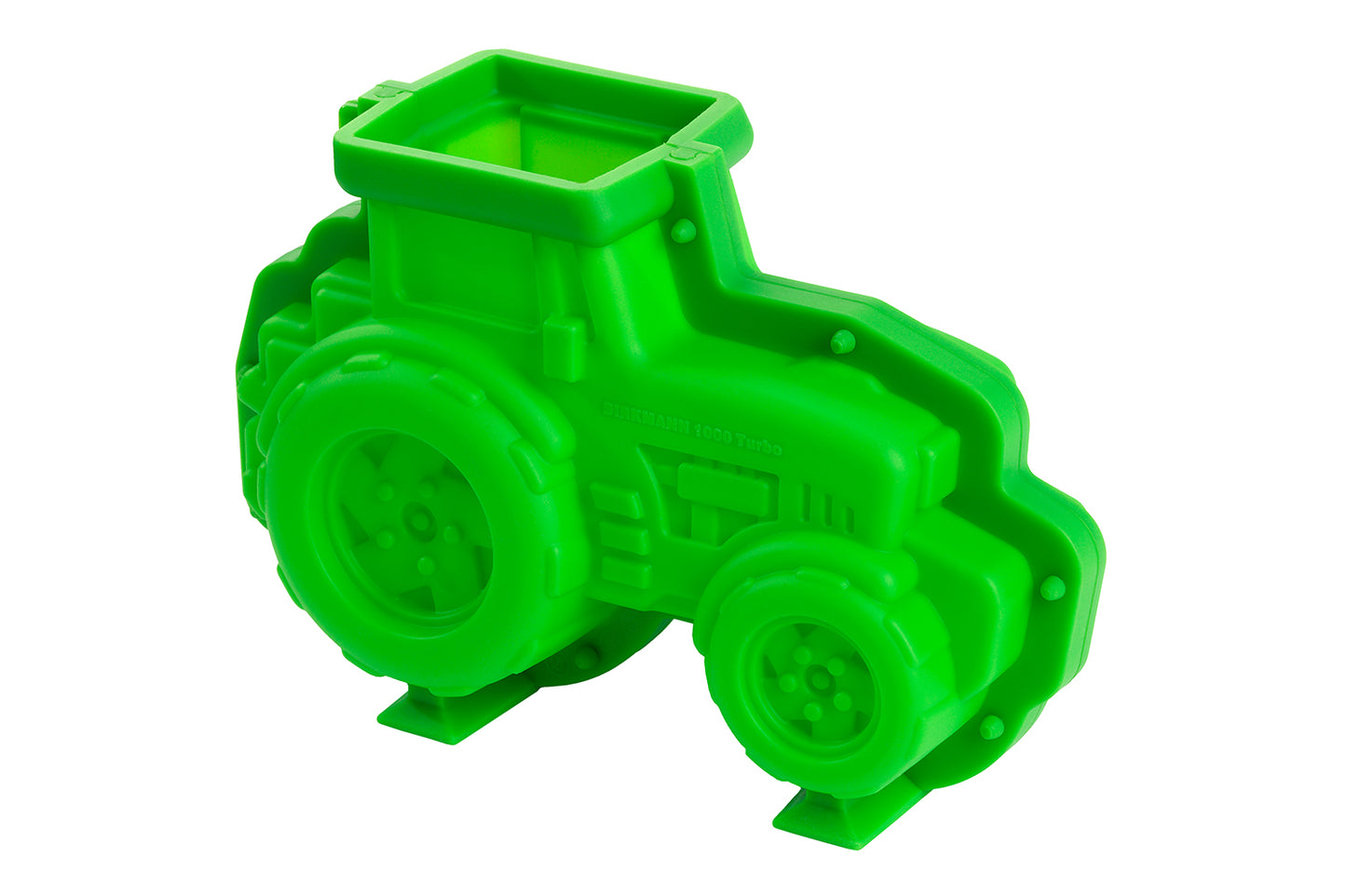 3D Backform "Kalle der Traktor", 24.5 x 10 cm, Silikon