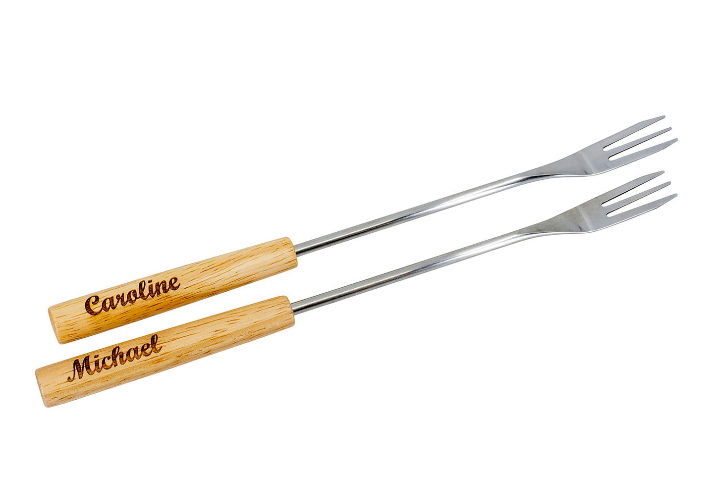 Fonduegabeln Element, personalisiert, 6 Stück