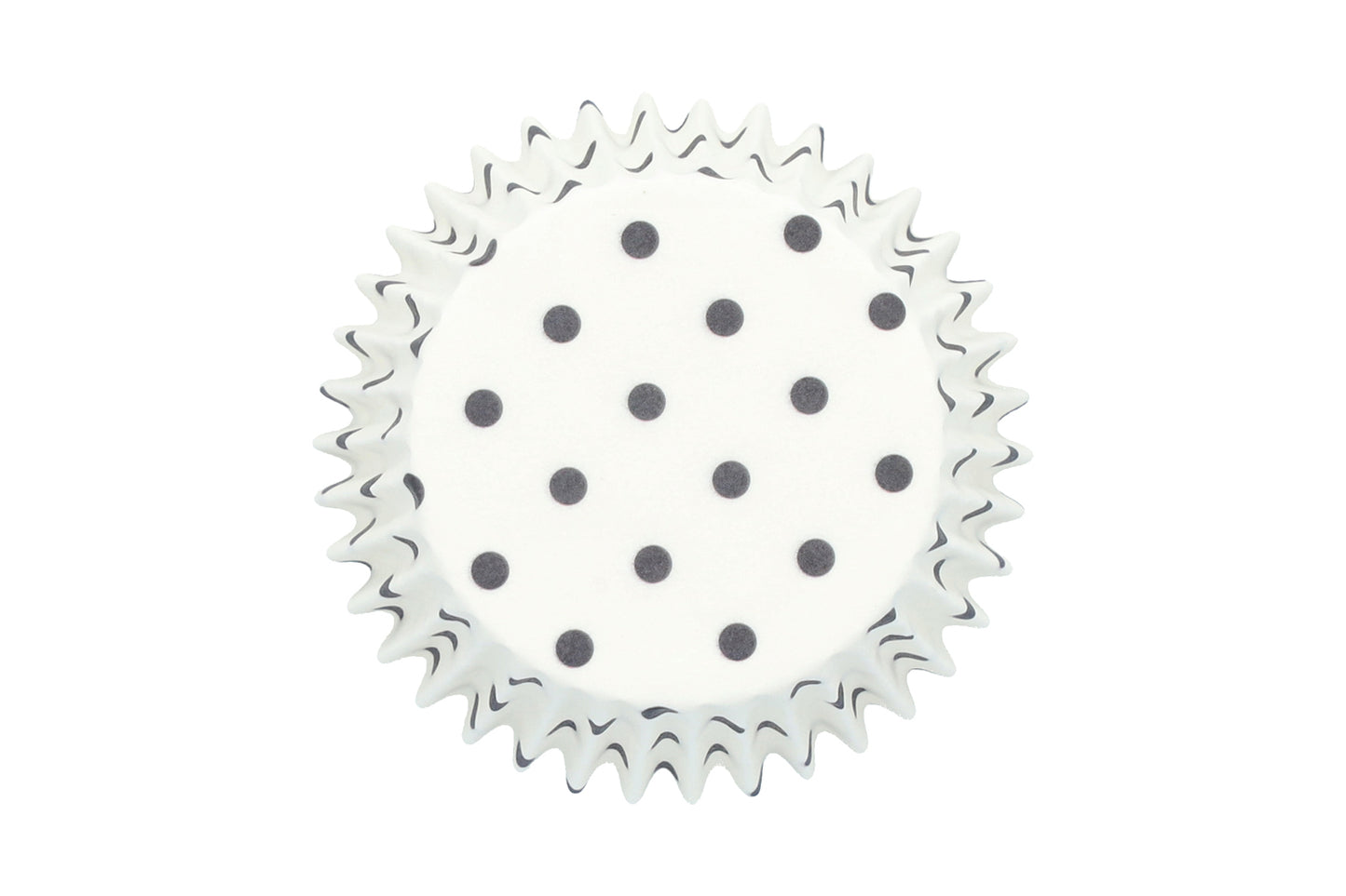 Papierbackförmchen 100 Stück, Ø 7 cm, grau