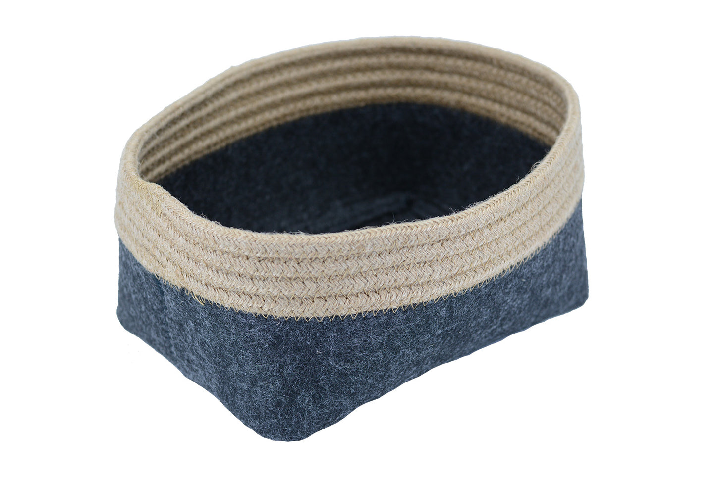 Brotkorb "Modern", Filz, 25 x 20 x 12 cm