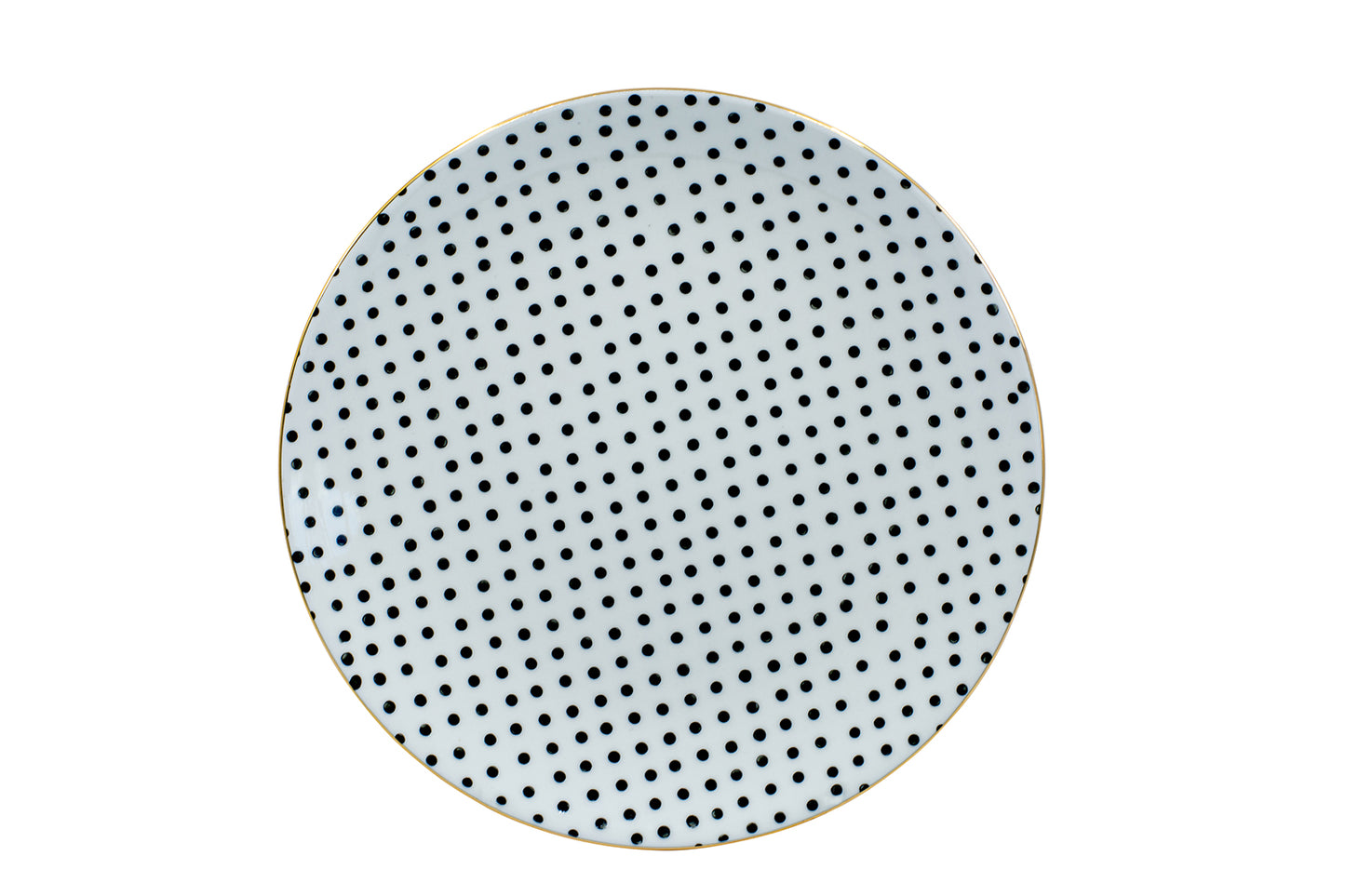 Fondue- und Essteller “Metropolitan” Dots, Ø 21 cm