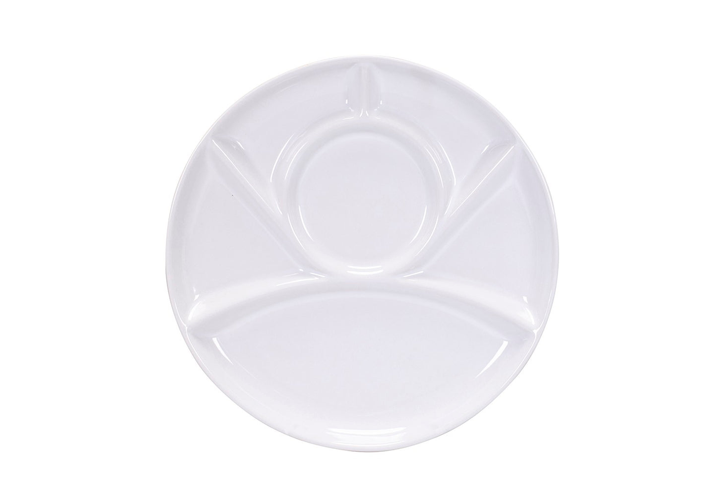Fleischfondue-Teller "Basic", Keramik, Ø 23 cm, div. Farben