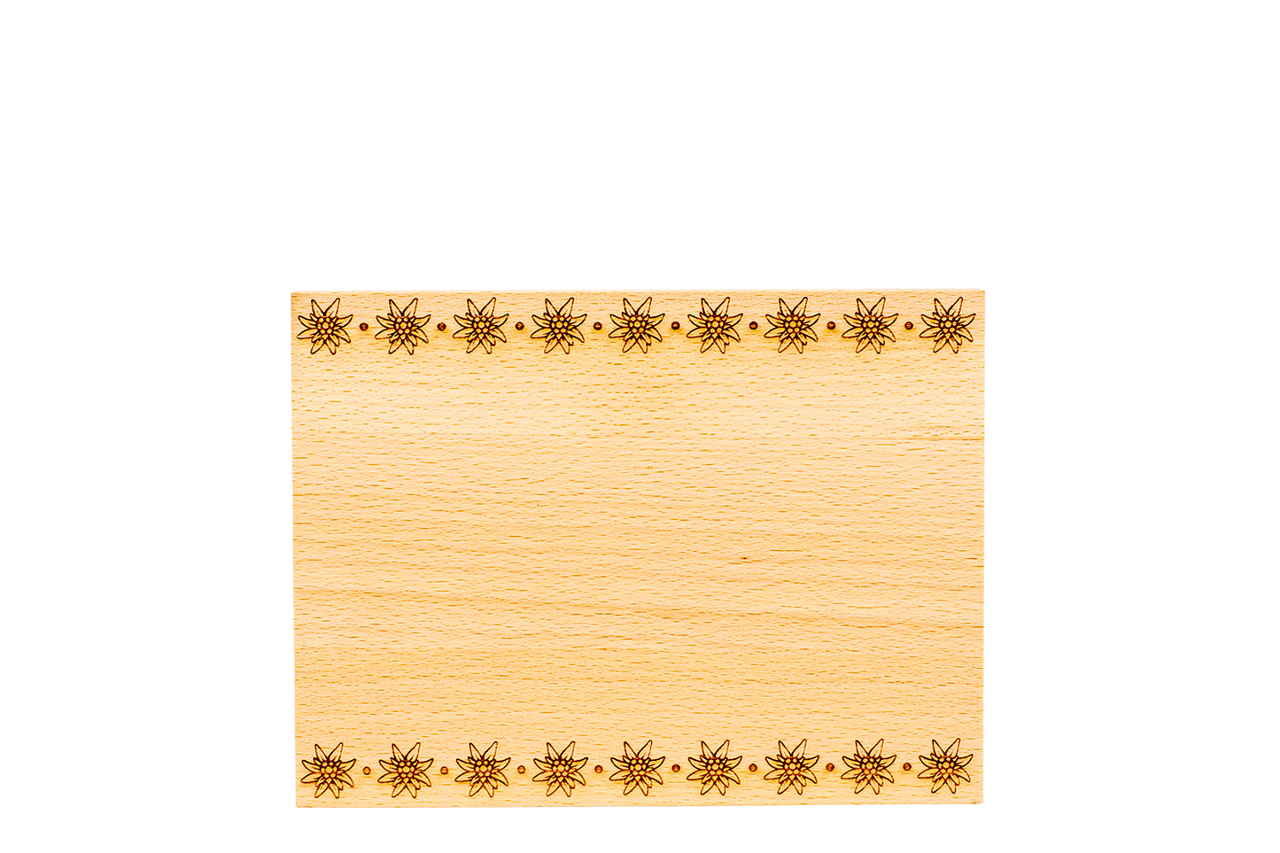 Holzbrett "Edelweiss", Buche, div. Ausführungen