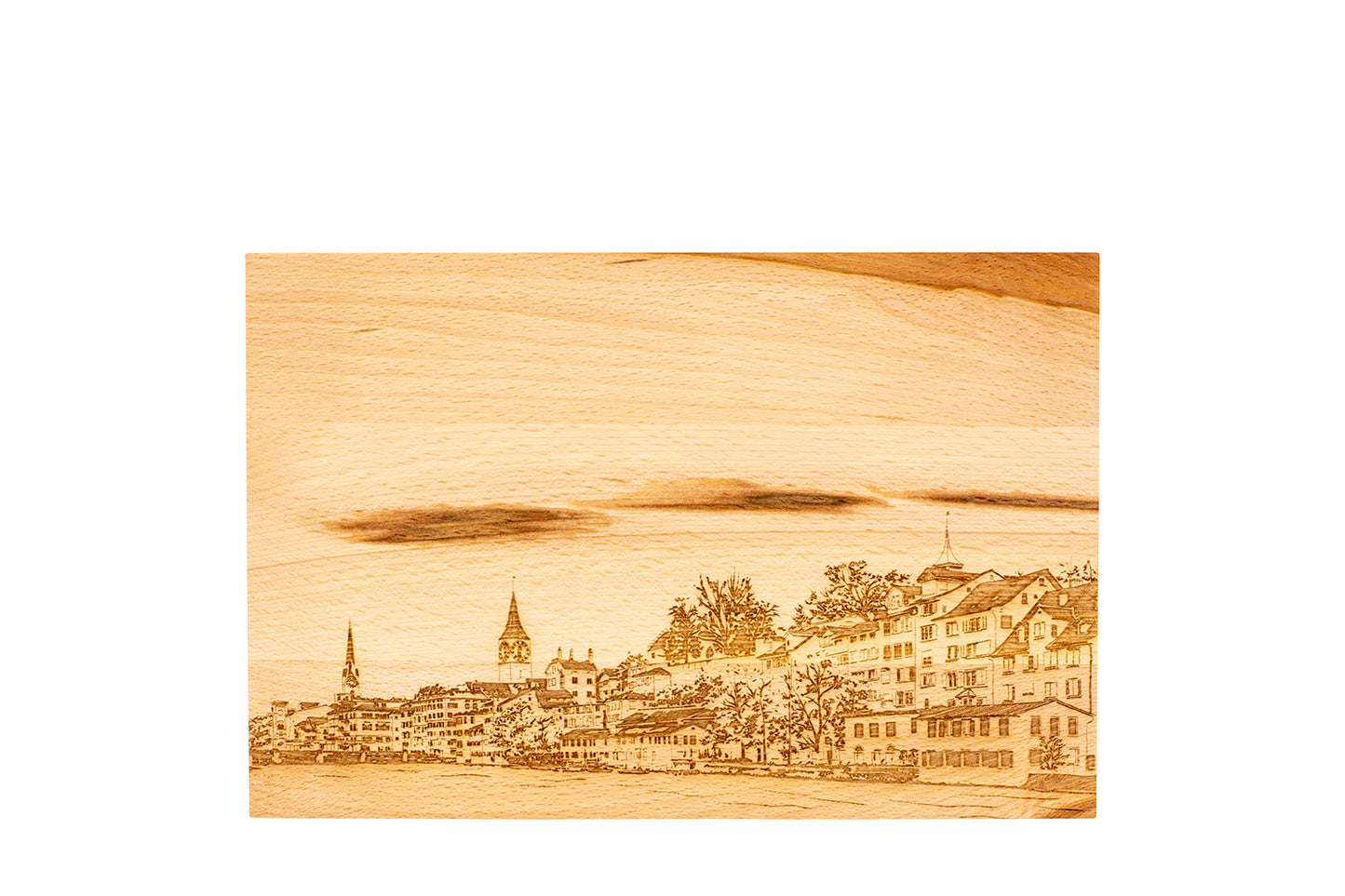 Holzbrett Kanton "Zürich", Buche, div. Ausführungen