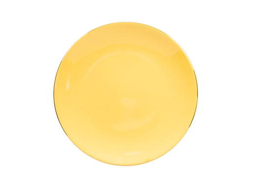Vorspeisenteller "Fleurisse", gelb, Ø 21 cm