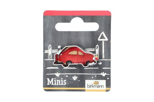 Mini Ausstechform "Auto", Edelstahl, 3 cm. 5st