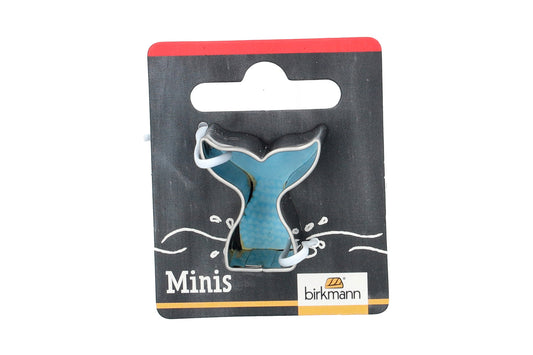 Mini Ausstechform "Flosse", Edelstahl, 2,7 cm. 5st