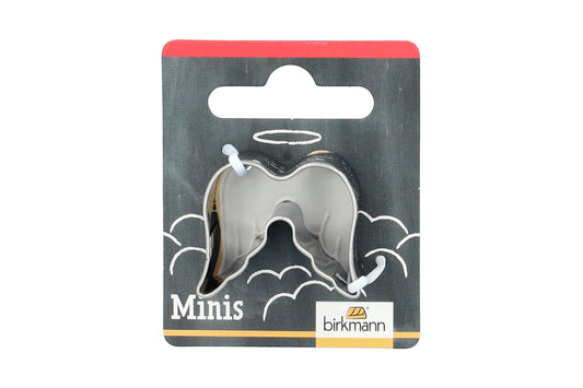Mini Ausstechform "Flügel", Edelstahl, 3 cm. 5st