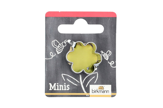 Mini Ausstechform "Rosette", Edelstahl, 2,3 cm. 5st