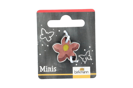 Mini Ausstechform "Blume", Edelstahl, 2,3 cm. 5st